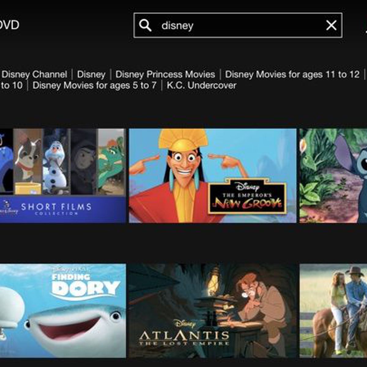 Finding hot sale dory netflix