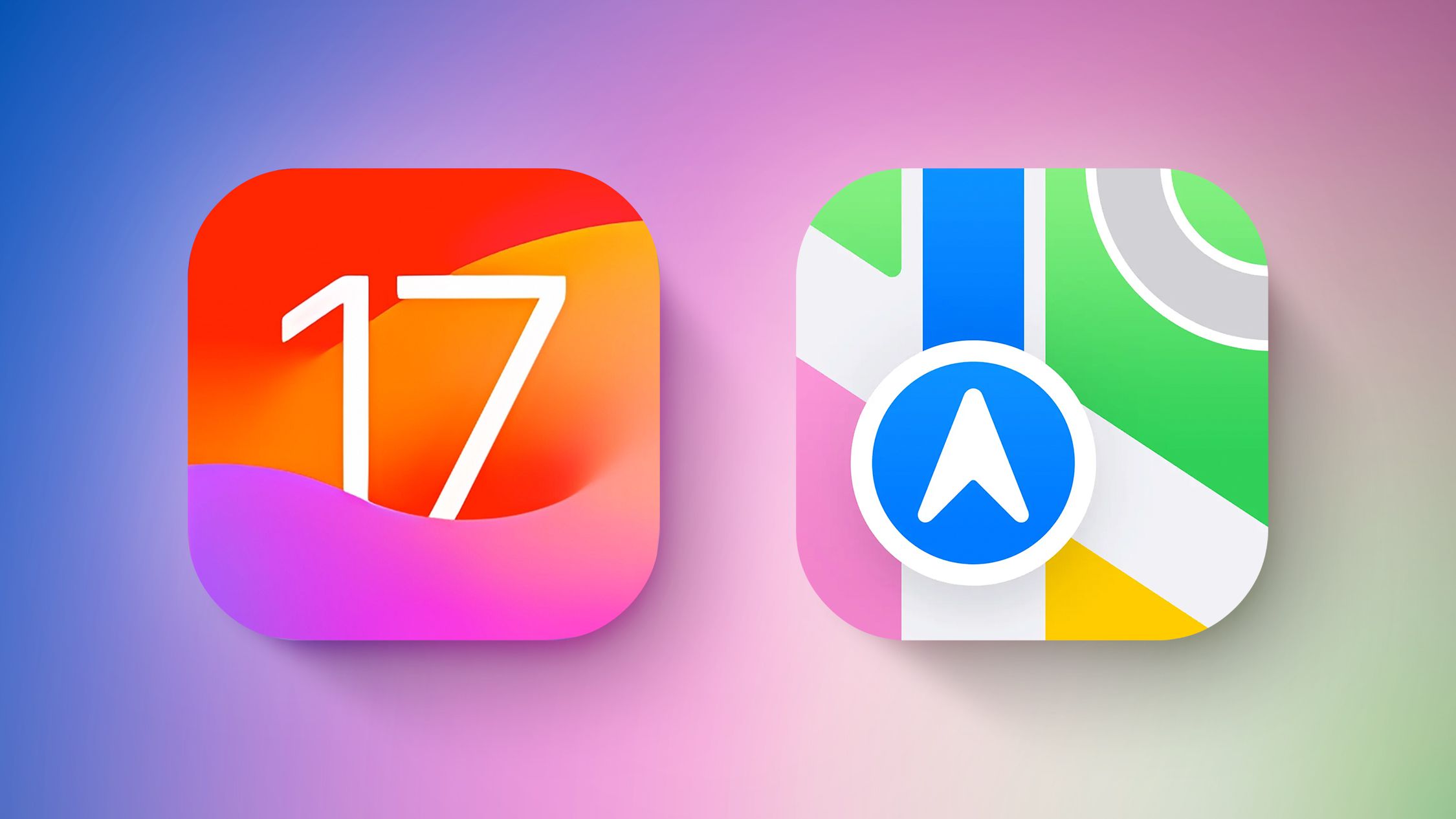 Co je nového v Mapách v iOS 17