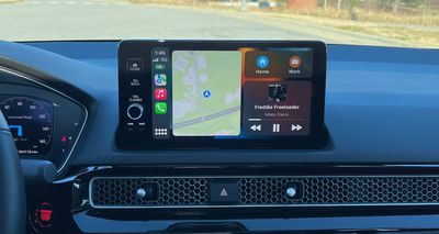 2022 civic carplay dash