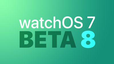 watchOS dev beta 8 Feature