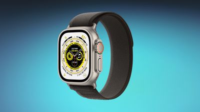 Modré hodinky Apple Watch Ultra