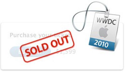 091907 wwdc2010 sold out