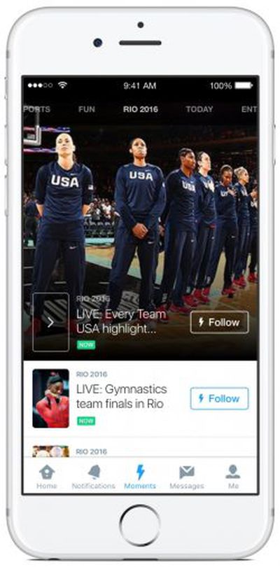 twitter olympic moments