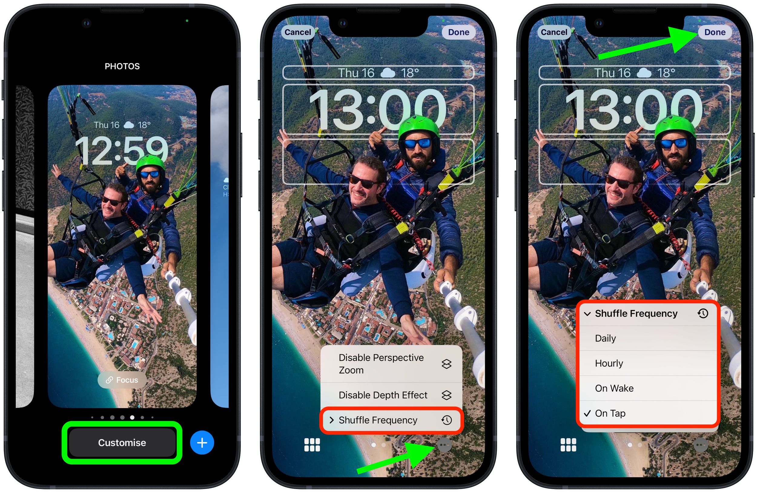 Как поменять частоту обновления экрана на айфоне How To Set Photo Shuffle On Iphone Lock Screen - Free Printable Template