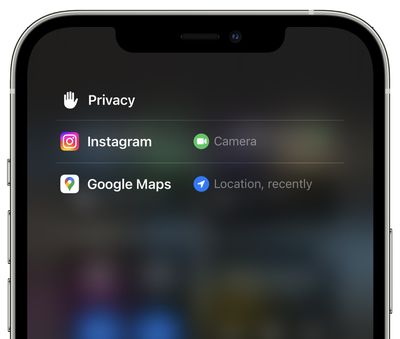 Accedi all'accesso alla privacy di iOS 16