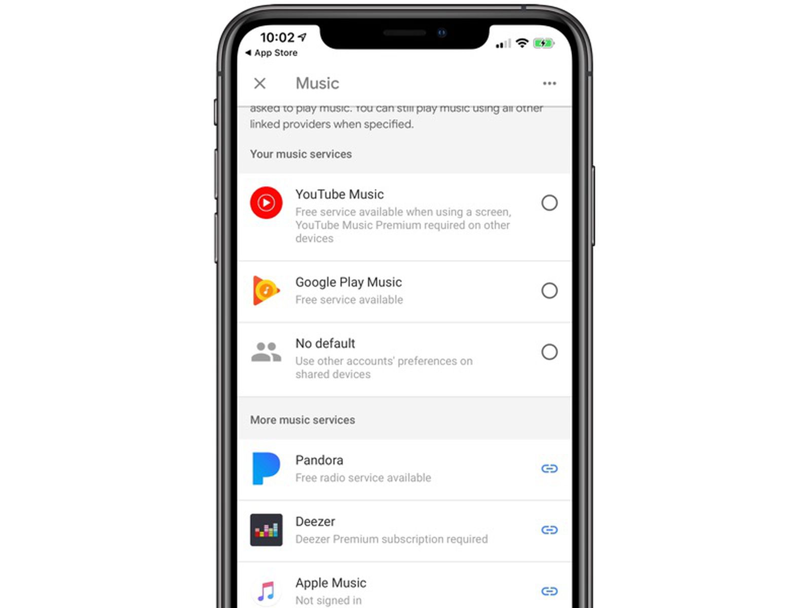 Says Bug Apple Music to in Google Home App [Updated] - MacRumors
