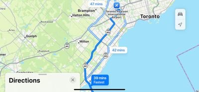 Apple Maps Toronto