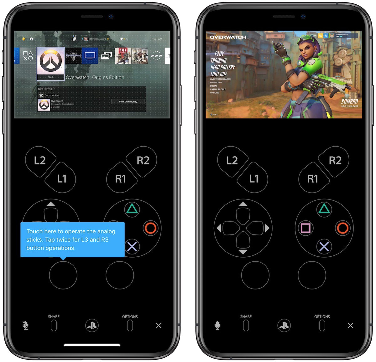 ps remote play apple tv