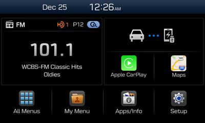 Apple CarPlay integration on Hyundai's new Display Audio system