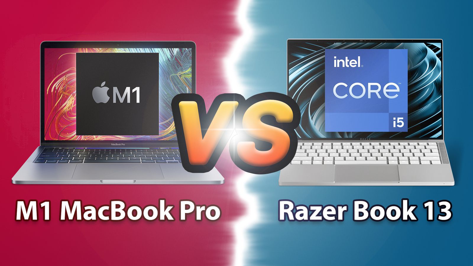 Comparison M1 Macbook Pro Vs Razer Book 13 Macrumors