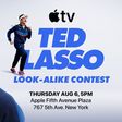 apple ted lasso look alike