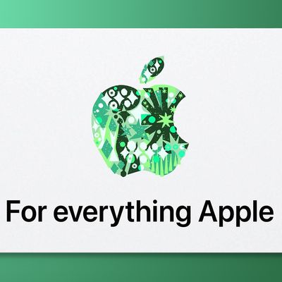 apple product white green gift card feature