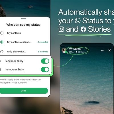 WhatsApp Accounts Center Integration Header
