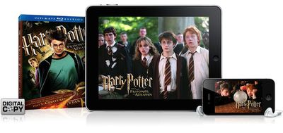 itunes digital copy harry potter