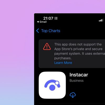 app store external payments warning
