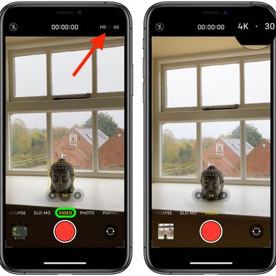 how to change video quality camera app iphone 11