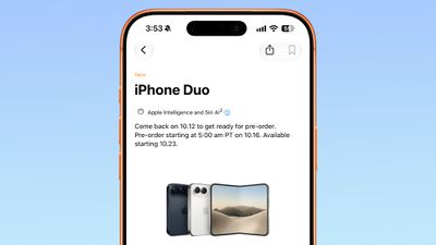 Вы можете «подготовиться» к предзаказу iPhone Duo 12 октября