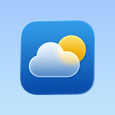 apple weather app icon