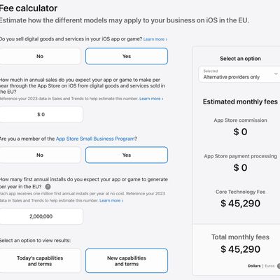 app store fees eu