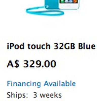 ipod touch 3 weeks