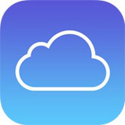 icloud icon blue