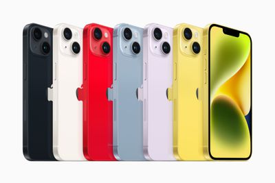 Цветовая линейка Apple iPhone 14