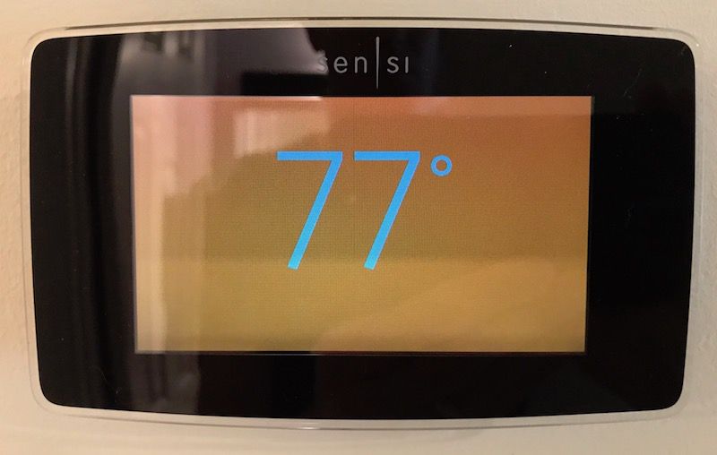 Review Emerson S 200 Sensi Touch Homekit Thermostat Offers A