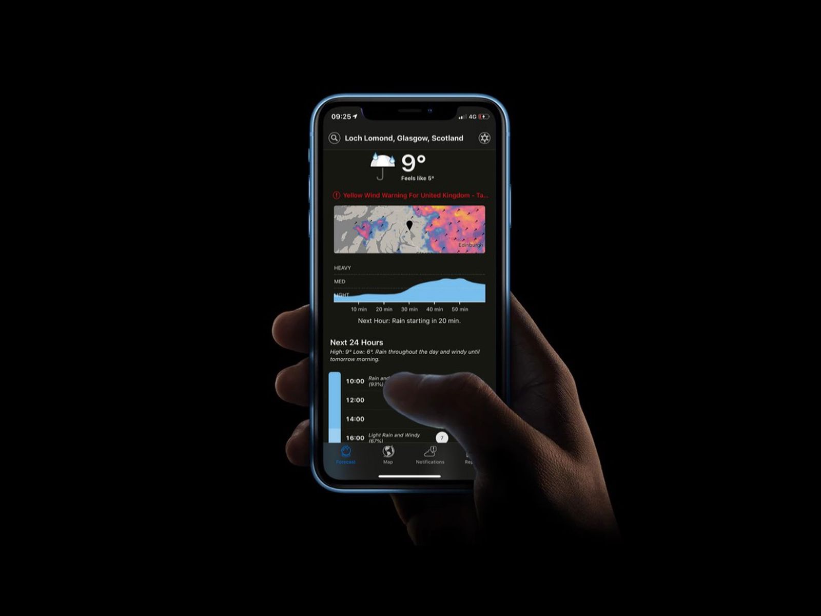 Popular Weather App 'Dark Sky' Gains Dark Mode - MacRumors