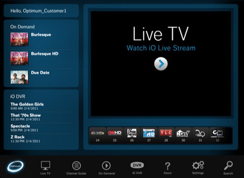Cablevision OneUps Time Warner Cable With New TV iPad App MacRumors