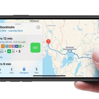 apple maps sweden denmark