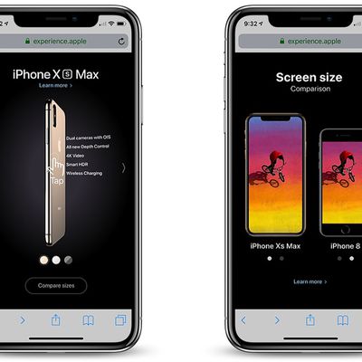 iphone xs micro site