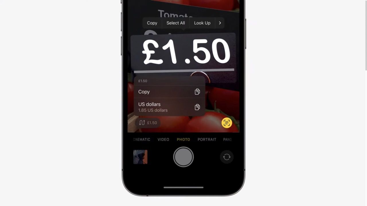 iOS 16 Tidbits: Built-In Currency Converter, Undo for Photo Edits, and ...