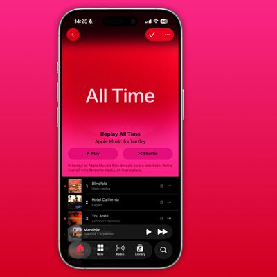 replay all time playlist apple music