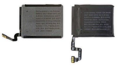 40mm Apple Watch Series 5 Features New Battery Design 10 More Capacity Macrumors