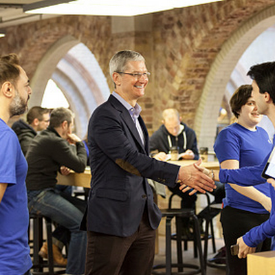 Tim Cook Convent Garden London