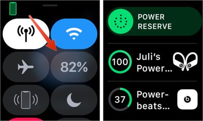 powerbeats pro battery life on Apple Watch