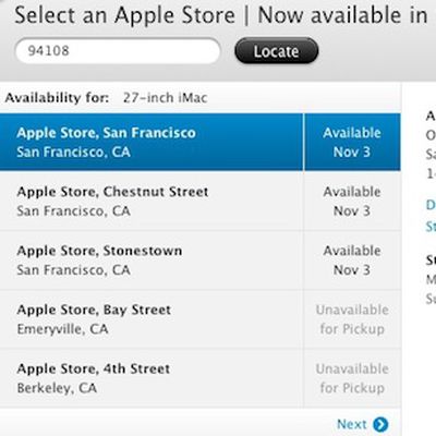 apple in store pickup sf1