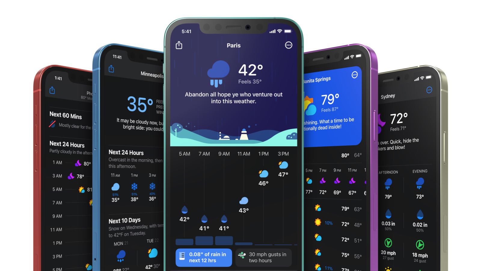 CARROT Weather 5.0 launches with a fresh design, snarkier dialogue and customization options