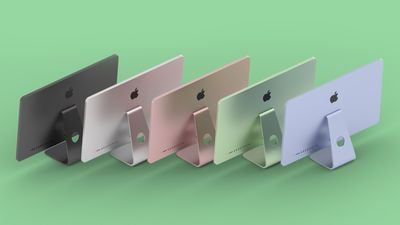 flat imac 3d 3 teal