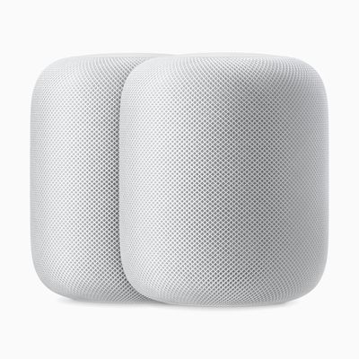 Apple HomePod pair white