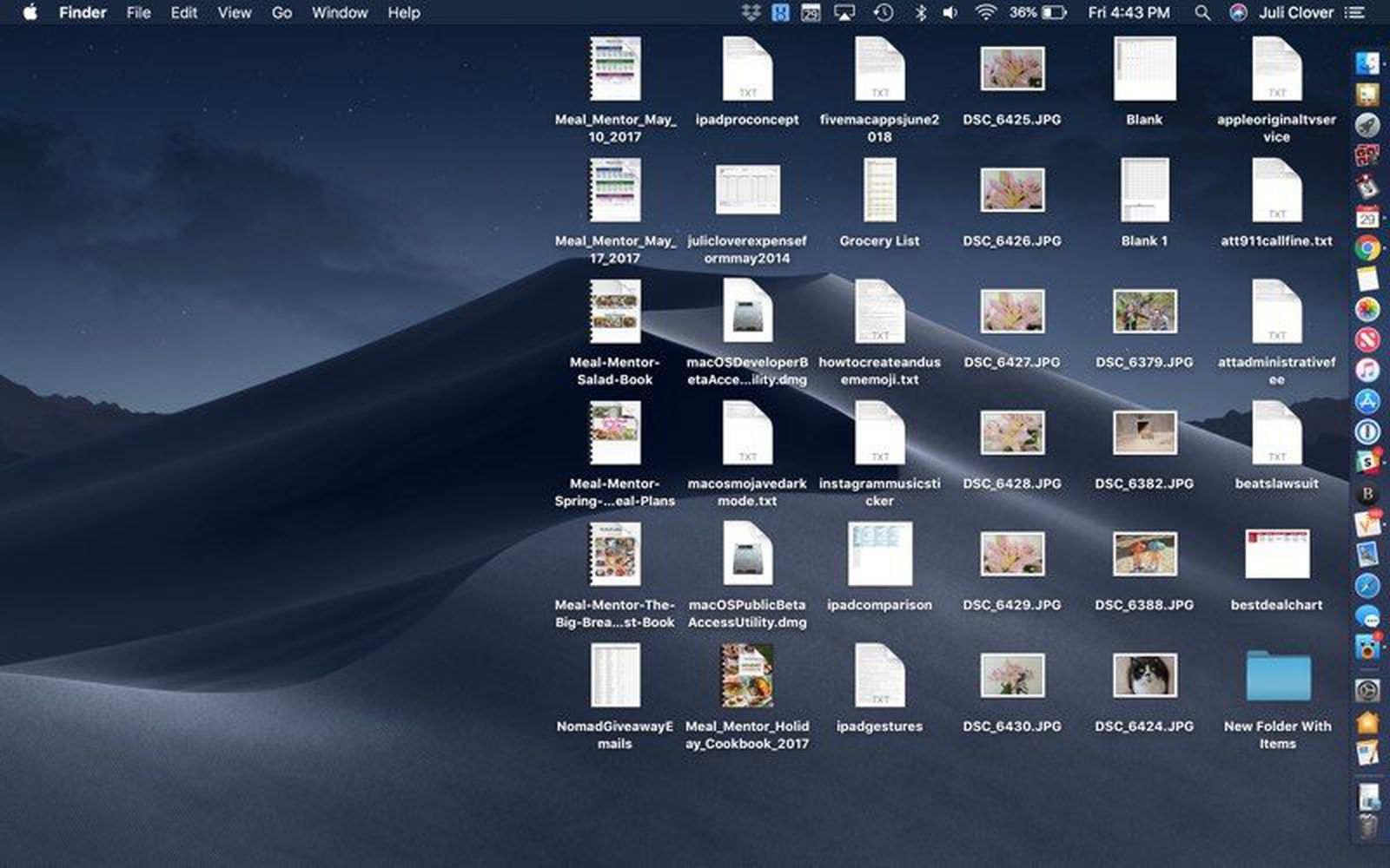 How to Organize Your Mac's Desktop With Stacks in macOS Mojave MacRumors