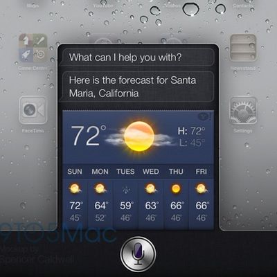 siri ipad mockup