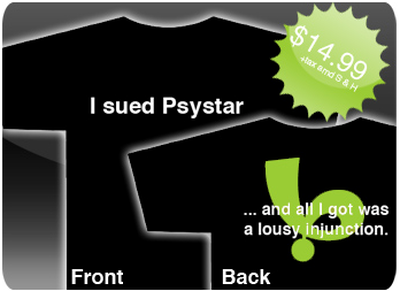 i sued psystar shirt