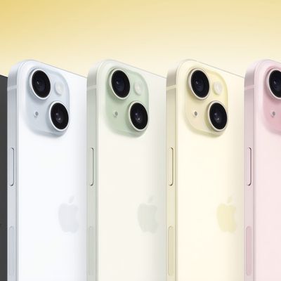 iPhone 15 Colors yellow