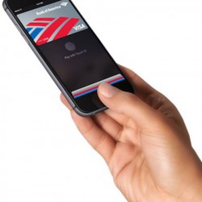apple pay phone hand