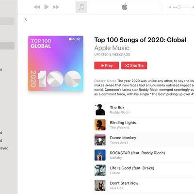 top 100 apple music songs