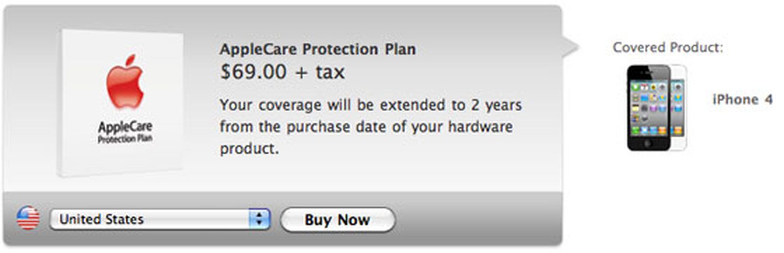 how to buy applecare plus from your iphone