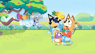 Fruta ninja azul
