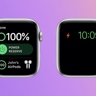 apple watch power reserve