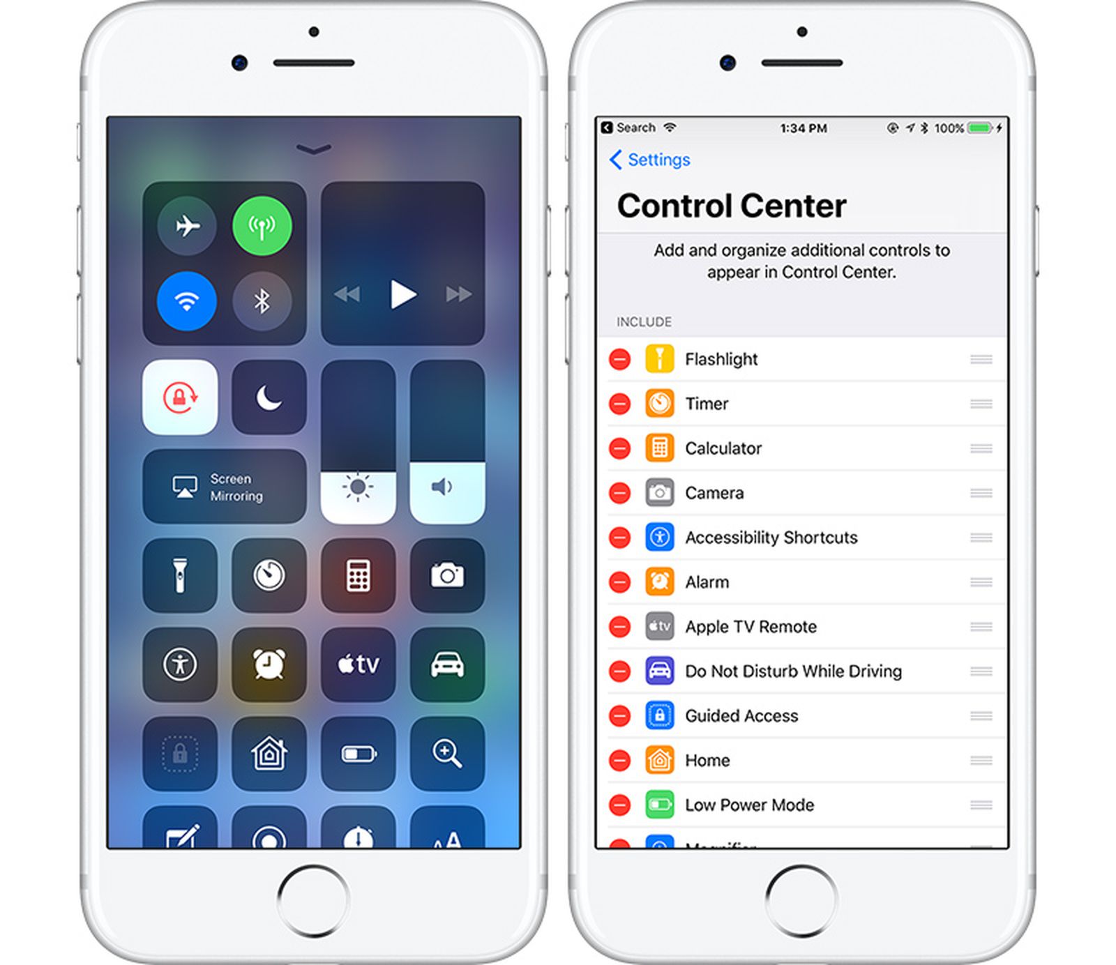 How To Use And Customize Control Center In IOS - MacRumors